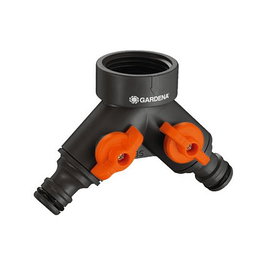 Gardena Válvula de 2 vías para grifos G3/4 pulgada
