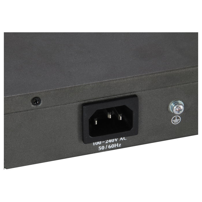 Level One GTP-5271 Switch Gestionado L3 48 Puertos Gigabit Ethernet PoE+ 4 Puertos 10G SFP+ Montaje en Rack 400W