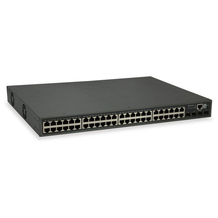 Level One GTP-5271 Switch 48x PoE+ y 4x 10G SFP+ Level One GTP-5271 Switch 48x PoE+ y 4x 10G SFP+