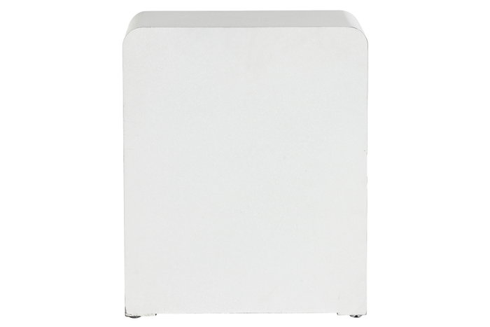 DKD Home Decor Mesita De Noche Moderno Blanco MDF 40 x 30 x 48 cm