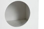 DKD Home Decor Mesita De Noche Moderno Blanco MDF 40 x 30 x 48 cm