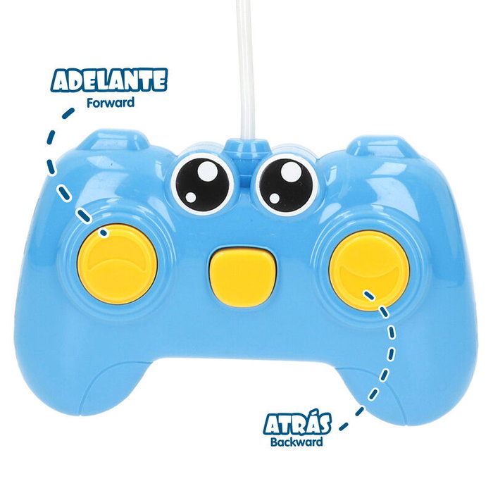 C BABY - Coche de Radio Control con Luces y Sonidos, Tamaño 10x13x7cm, Material Resistente, Extraíble para Limpieza