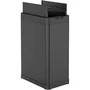 Kitchen Move Cubo de Basura Automático 70L Apertura Mariposa, Acero Inoxidable con Borde, Modelo SILVERLAKE