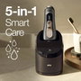 Braun Series 9 Pro 9485cc Máquina de Afeitar Eléctrica 9 Cabezales Negro Plata LED Lavable Batería Litio Incluye Estación Limpieza y Estuche