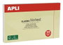Apli Notas adhesivas amarillas 75 x 125 mm