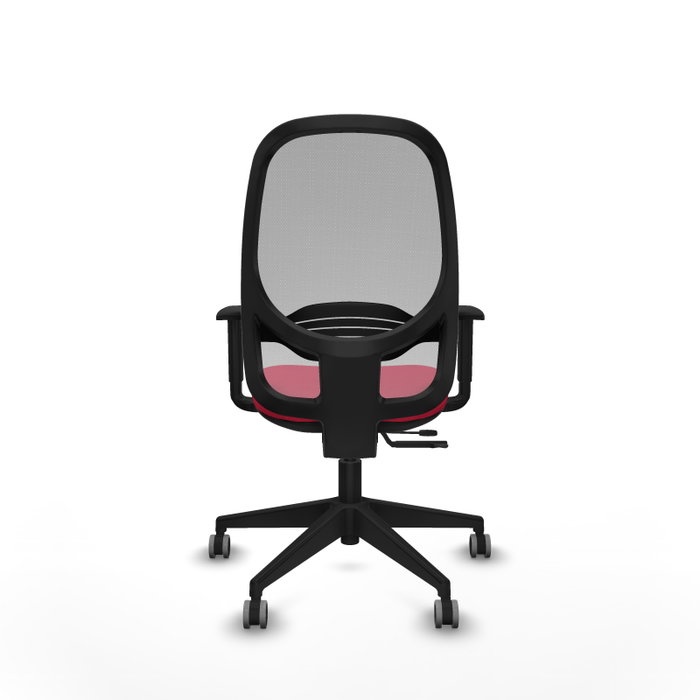PIQUERAS Y CRESPO Silla de oficina Cilanco con mecanismo Sincro/Traslack, Rojo y Gris PIQUERAS Y CRESPO Silla de oficina Cilanco con mecanismo Sincro/Traslack, Rojo y Gris