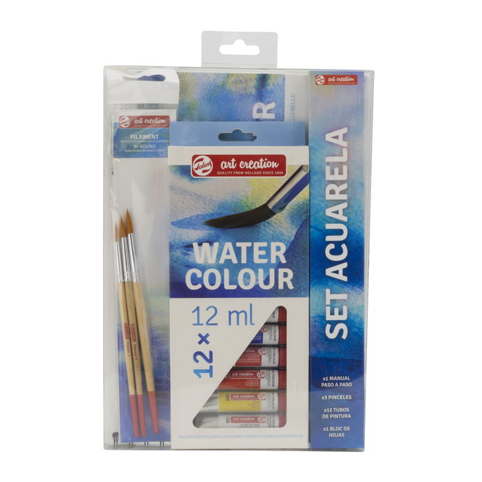 Talens Art Creation Set Acuarela 12 Tubos x 12ml Colores Surtidos