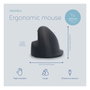 R-Go R-Go Maus HE ratón ergonómico diestro USB grande negro/plata retail