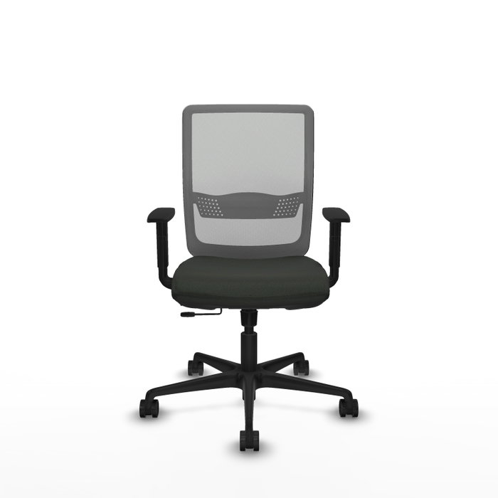 PIQUERAS Y CRESPO Silla de oficina Haches con mecanismo Sincro/Traslack, Negro y Gris PIQUERAS Y CRESPO Silla de oficina Haches con mecanismo Sincro/Traslack, Negro y Gris