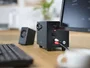 Trust Avora Altavoces 2.1 con Subwoofer de Madera, 18 W, Negro