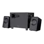 Trust Altavoces Trust Avora 2.1 Conjunto de Altavoces con Subwoofer de Madera, 9W RMS, Alimentación USB, para PC, Negro
