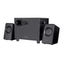 Trust Altavoces Trust Avora 2.1 Conjunto de Altavoces con Subwoofer de Madera, 9W RMS, Alimentación USB, para PC, Negro