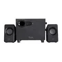 Trust Altavoces Trust Avora 2.1 Conjunto de Altavoces con Subwoofer de Madera, 9W RMS, Alimentación USB, para PC, Negro
