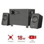 Trust Avora Altavoces 2.1 con Subwoofer de 18W