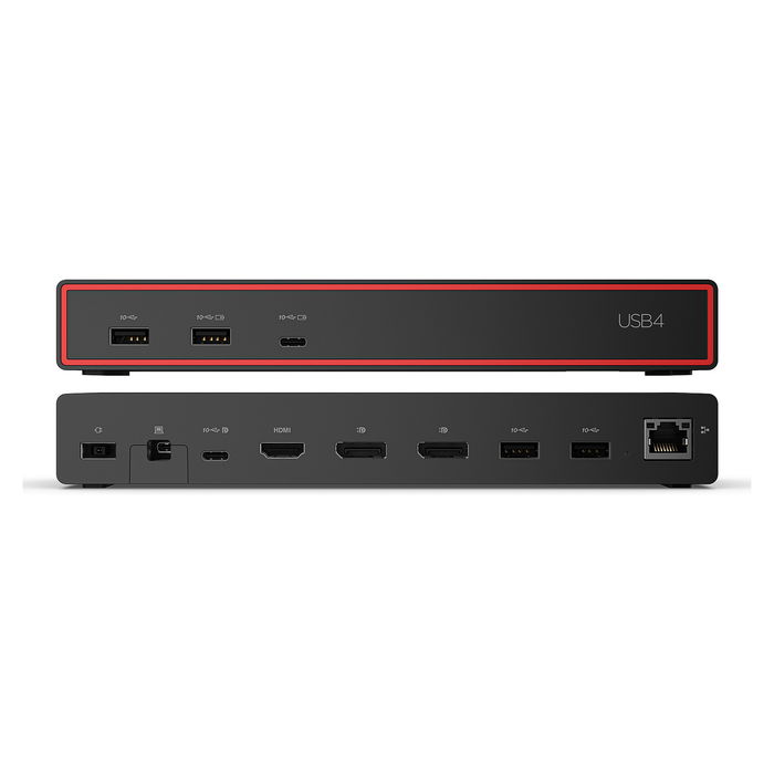 Lenovo ThinkPad USB4 Dock 5000 - Base Thunderbolt 4 con 100W de Carga, Ethernet Gigabit y Puertos USB-C