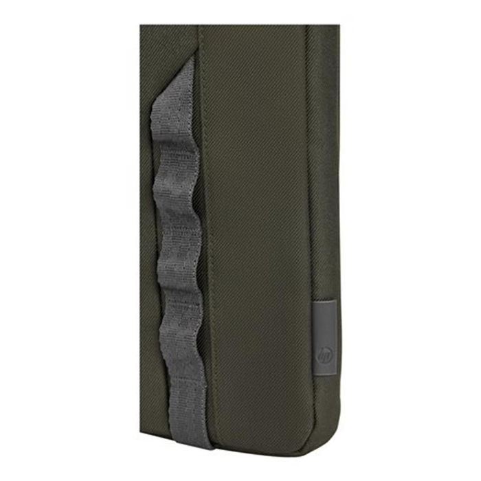 HP Funda para Portátil de 14.1 Pulgadas, Maletín Gris y Verde de Poliéster, Resistente al Agua HP Funda para Portátil de 14.1 Pulgadas, Maletín Gris y Verde de Poliéster, Resistente al Agua