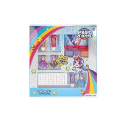 Color Baby Set Maquillaje Unicornio con Stickers Uñas