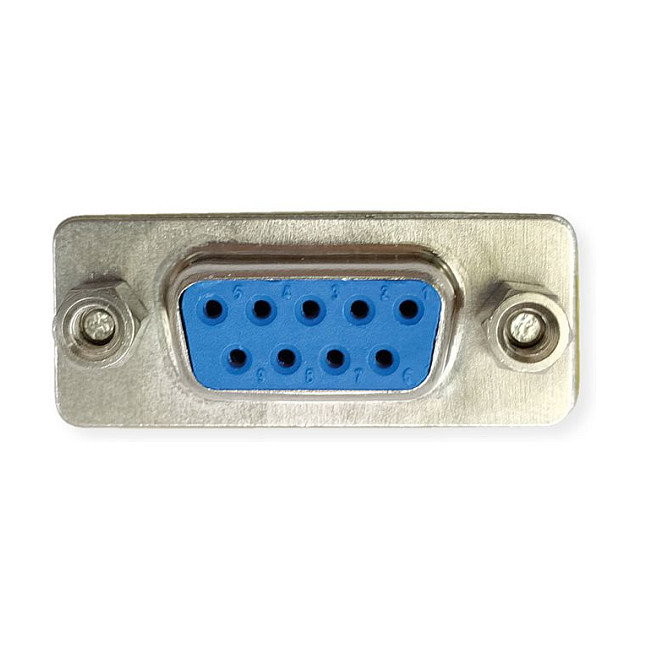VALUE Adaptador Serial DB9 Hemba-Hemba Value 12.99.2030, 9 Pines, Conector Derecho Plata