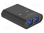 DeLOCK 11508 Switch KVM USB 5 Gbps para 2 PC a 1 dispositivo