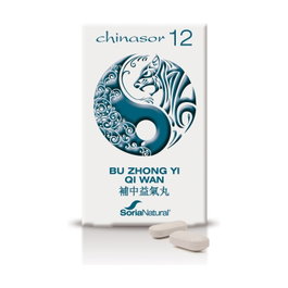 Soria Natural Chinasor 12 Bu Zhong Yi Qi Wan 30 comprimidos