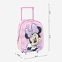 Cerdá Mochila Infantil Trolley 3D Minnie Disney Rosa