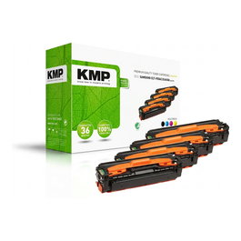 KMP SA-T57V Set de 4 Cartuchos de Tóner Negro, Cian, Magenta y Amarillo para Samsung CLT-P504C (SU400A)