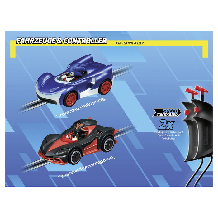 Carrera GO!!! Sonic the Hedgehog 4.9 con Sonic y Shadow, 4.9 metros Carrera GO!!! Sonic the Hedgehog 4.9 con Sonic y Shadow, 4.9 metros