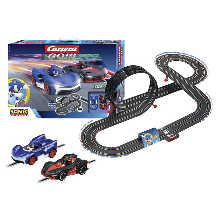 Carrera GO!!! Sonic the Hedgehog 4.9 con Sonic y Shadow, 4.9 metros Carrera GO!!! Sonic the Hedgehog 4.9 con Sonic y Shadow, 4.9 metros