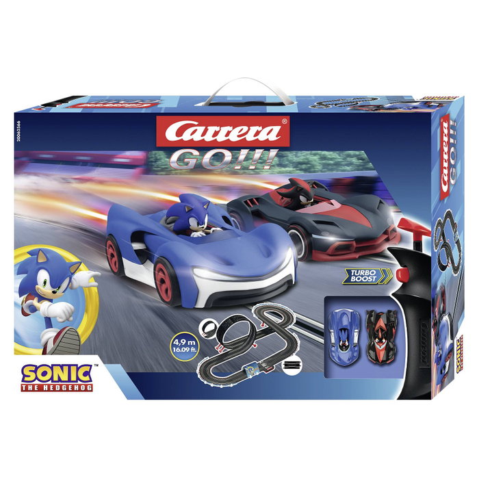 Carrera GO!!! Sonic the Hedgehog 4.9 con Sonic y Shadow, 4.9 metros Carrera GO!!! Sonic the Hedgehog 4.9 con Sonic y Shadow, 4.9 metros