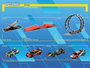 Carrera Pista Carrera Sonic The Hedgehog, Incluye 2 Coches (Sonic y Shadow), 4.9 Metros de Longitud
