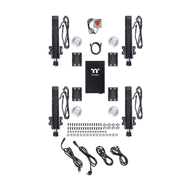 Thermaltake GM5 3DOF Motion System Negro Alámbrico 520x485x255 mm 27 kg