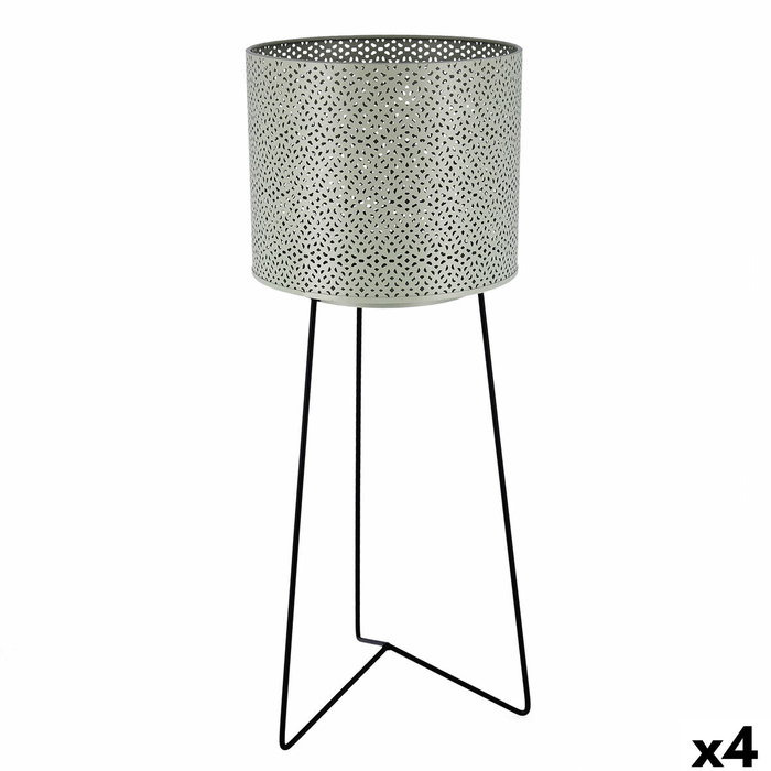 Vinthera Soporte con Macetero Moa 22x22x58 cm (4 Unidades) Verde