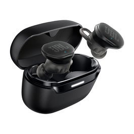 JBL Endurance Race 2 Auriculares True Wireless Inalámbricos Bluetooth Intraurales, Resistente al Agua IP68, 12h Batería, Negro