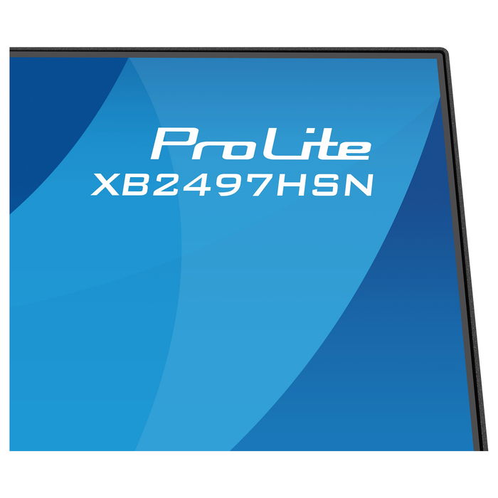 iiyama ProLite XB2497HSN-B1 Monitor 24" (60.5 cm) IPS Full HD 1920 x 1080, 1 ms, 100 Hz, AMD FreeSync, Altavoces, HDMI+DP+USB-C 65W, VESA, Negro