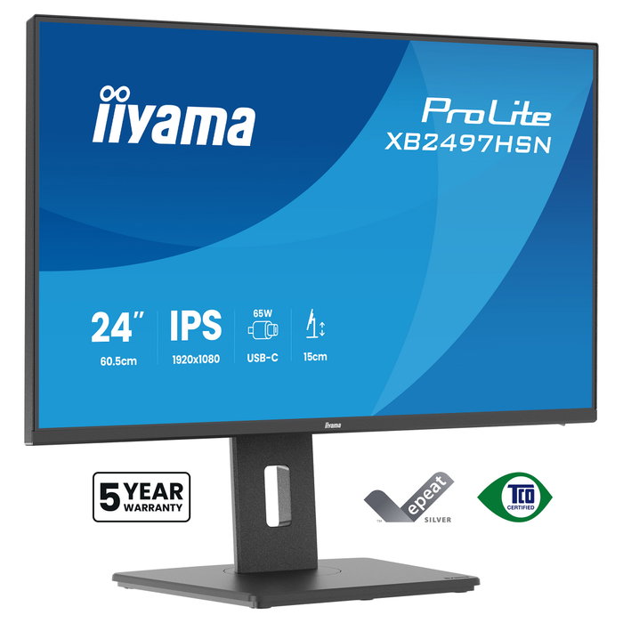 iiyama ProLite XB2497HSN-B1 Monitor Gaming 23,8 pulg. Full HD 100Hz iiyama ProLite XB2497HSN-B1 Monitor Gaming 23,8 pulg. Full HD 100Hz