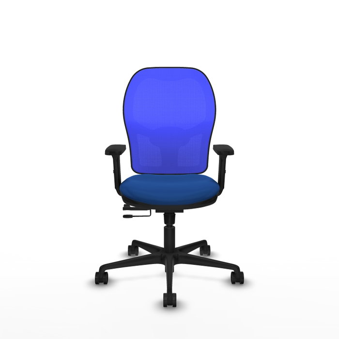 PIQUERAS Y CRESPO Silla de oficina Jorquera Azul con mecanismo Sincro/Traslack PIQUERAS Y CRESPO Silla de oficina Jorquera Azul con mecanismo Sincro/Traslack