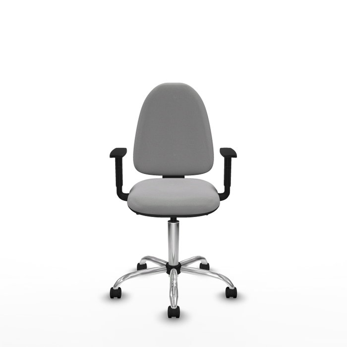 PIQUERAS Y CRESPO Silla de oficina Aýna con mecanismo Asincro, Gris claro PIQUERAS Y CRESPO Silla de oficina Aýna con mecanismo Asincro, Gris claro
