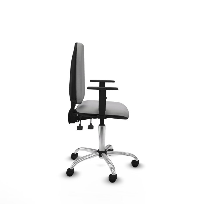 PIQUERAS Y CRESPO Silla de oficina Aýna con mecanismo Asincro, Gris claro PIQUERAS Y CRESPO Silla de oficina Aýna con mecanismo Asincro, Gris claro