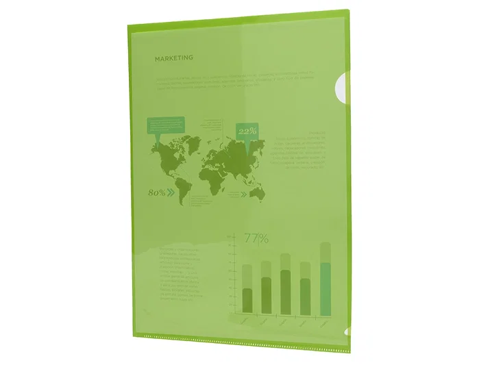 Liderpapel Carpeta Dossier con Uñero Verde DIN A4 Liderpapel Carpeta Dossier con Uñero Verde DIN A4
