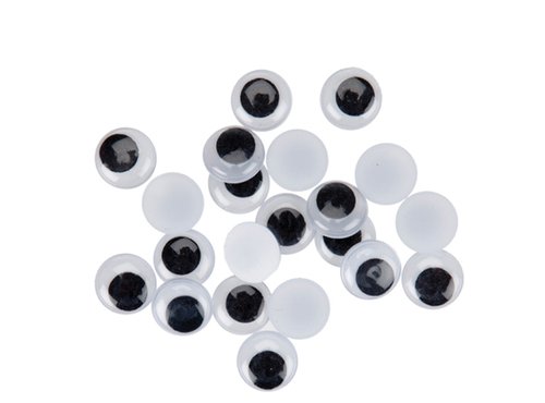 Ojos Moviles Smart Ovalados 6 Mm. Negro Pack De 80 Ojos Moviles Smart Ovalados 6 Mm. Negro Pack De 80