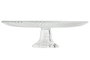 DKD Home Decor Plato de Cristal Rayado Transparente 26x26x8 cm