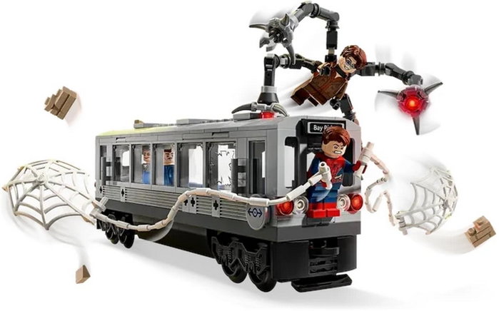 LEGO Marvel Spider-Man vs. Doc Ock: Escena del Tren Subterráneo 76321 LEGO Marvel Spider-Man vs. Doc Ock: Escena del Tren Subterráneo 76321