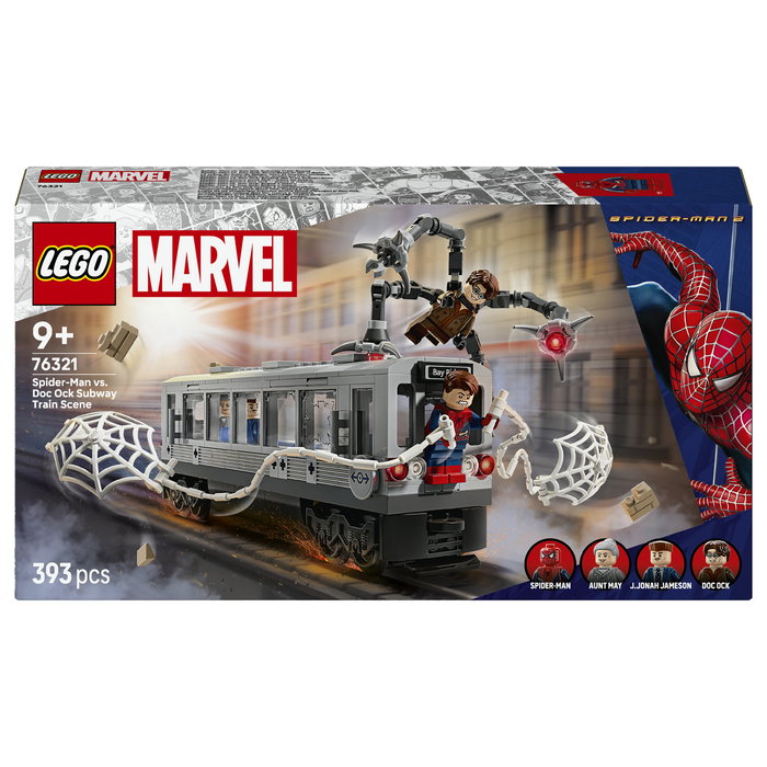 LEGO Marvel Spider-Man vs. Doc Ock: Escena del Tren Subterráneo 76321 LEGO Marvel Spider-Man vs. Doc Ock: Escena del Tren Subterráneo 76321