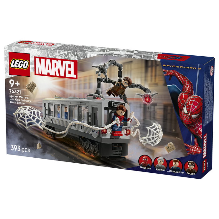 LEGO Marvel Spider-Man vs. Doc Ock: Escena del Tren Subterráneo 76321 LEGO Marvel Spider-Man vs. Doc Ock: Escena del Tren Subterráneo 76321