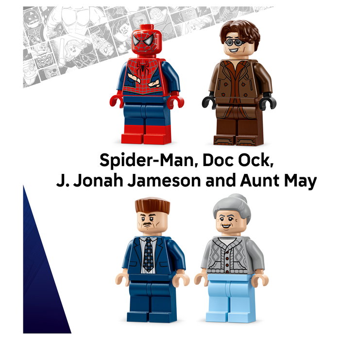 LEGO Marvel Spider-Man vs. Doc Ock: Escena del Tren Subterráneo 76321 LEGO Marvel Spider-Man vs. Doc Ock: Escena del Tren Subterráneo 76321