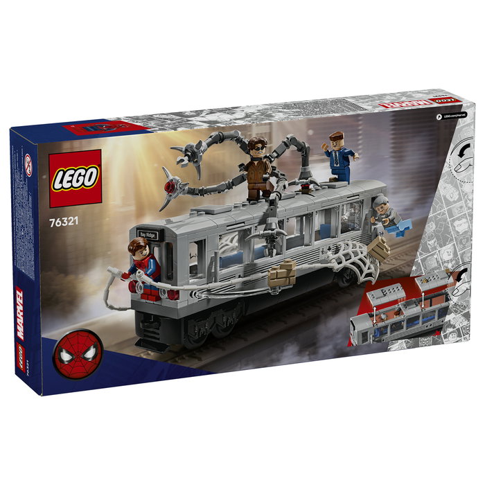 LEGO Marvel Spider-Man vs. Doc Ock: Escena del Tren Subterráneo 76321 LEGO Marvel Spider-Man vs. Doc Ock: Escena del Tren Subterráneo 76321