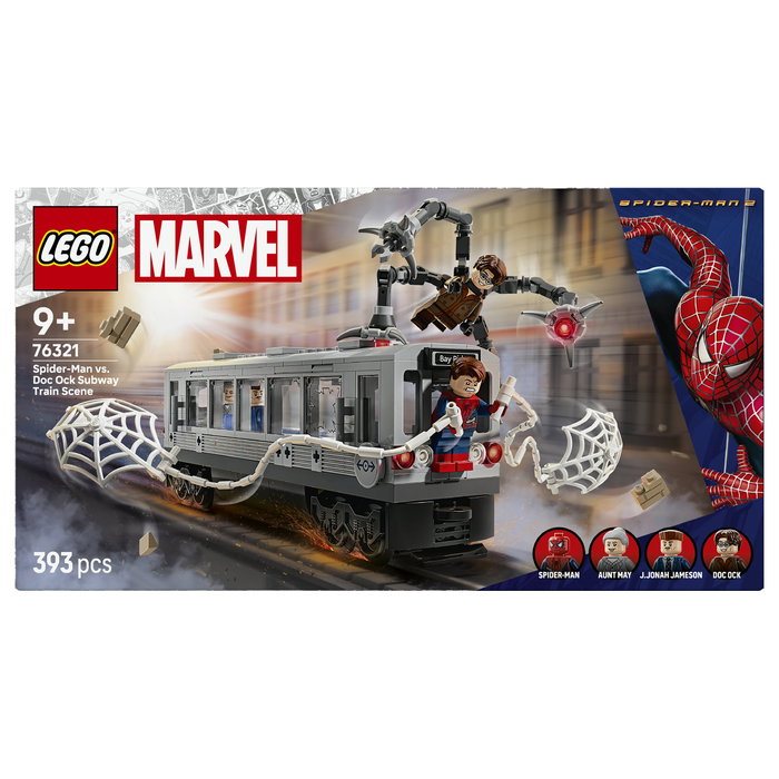 LEGO Marvel Spider-Man vs. Doc Ock: Escena del Tren Subterráneo 76321 LEGO Marvel Spider-Man vs. Doc Ock: Escena del Tren Subterráneo 76321