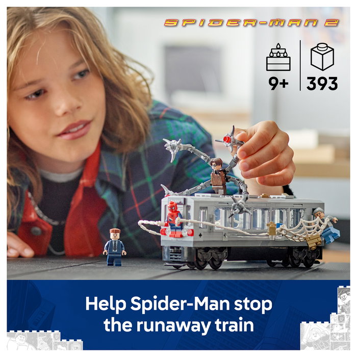 LEGO Marvel Spider-Man vs. Doc Ock: Escena del Tren Subterráneo 76321 LEGO Marvel Spider-Man vs. Doc Ock: Escena del Tren Subterráneo 76321