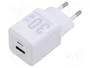 Vention Cargador de Pared GaN FEQW0-EU con 1xUSB-C y 1xUSB-A de 30W