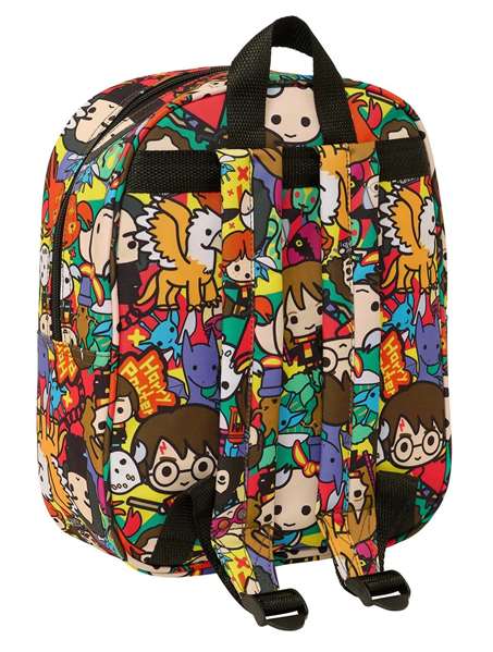 Safta Mochila Guardería 3D Harry Potter con Bolsillo de Red 22x27x10 cm